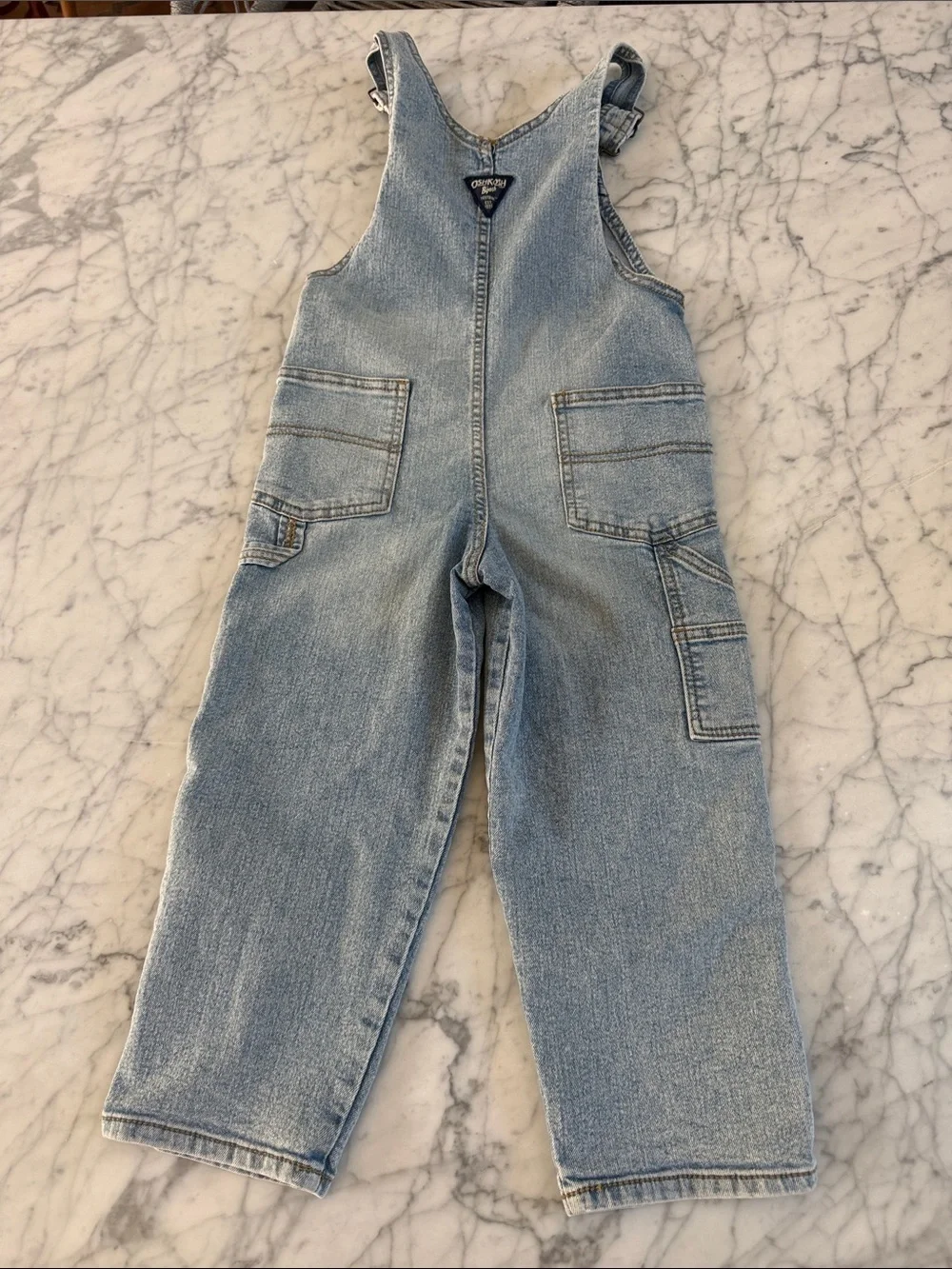 Oshkosh Bgosh Overalls Carpenter Sz 5T
